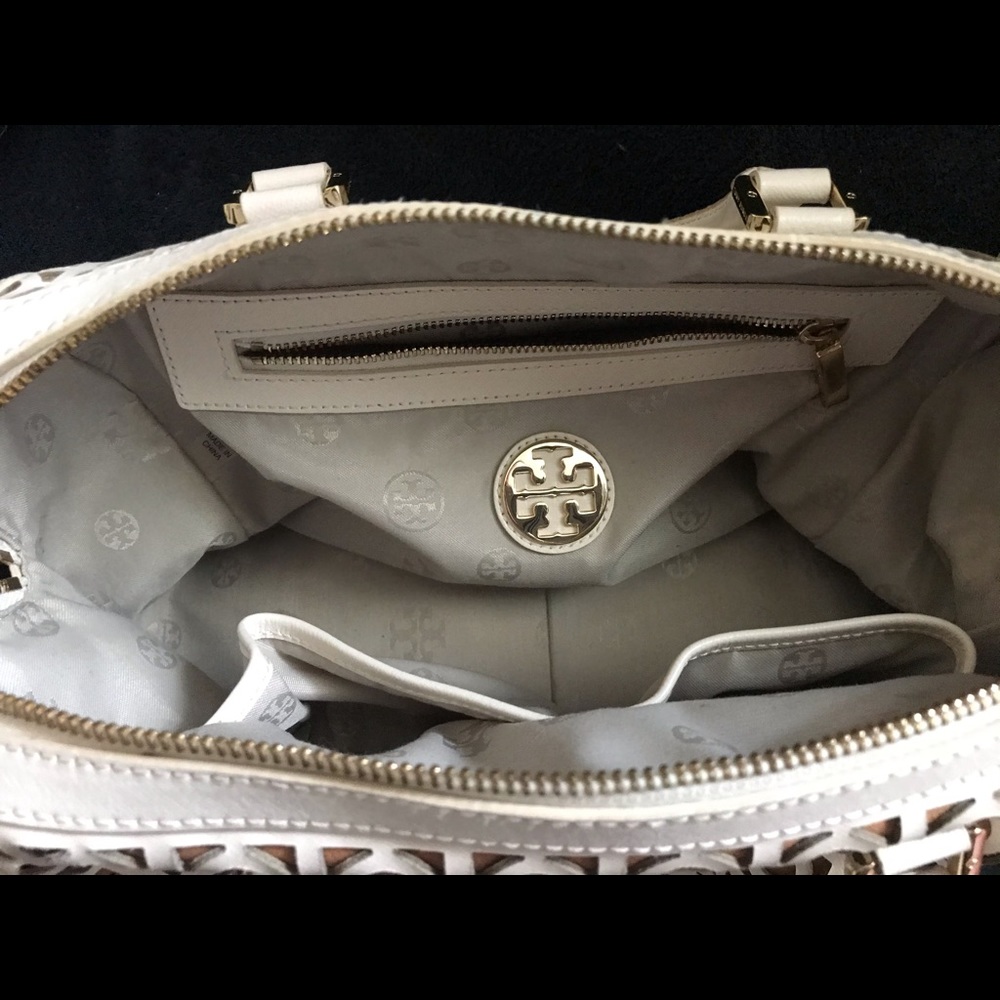 Tory Burch Kelsey Middy Satchel Bag